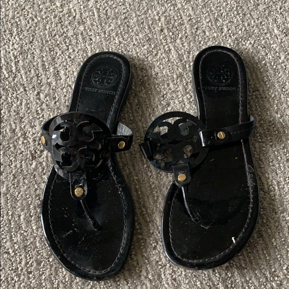 Black Tory Burch sandals
